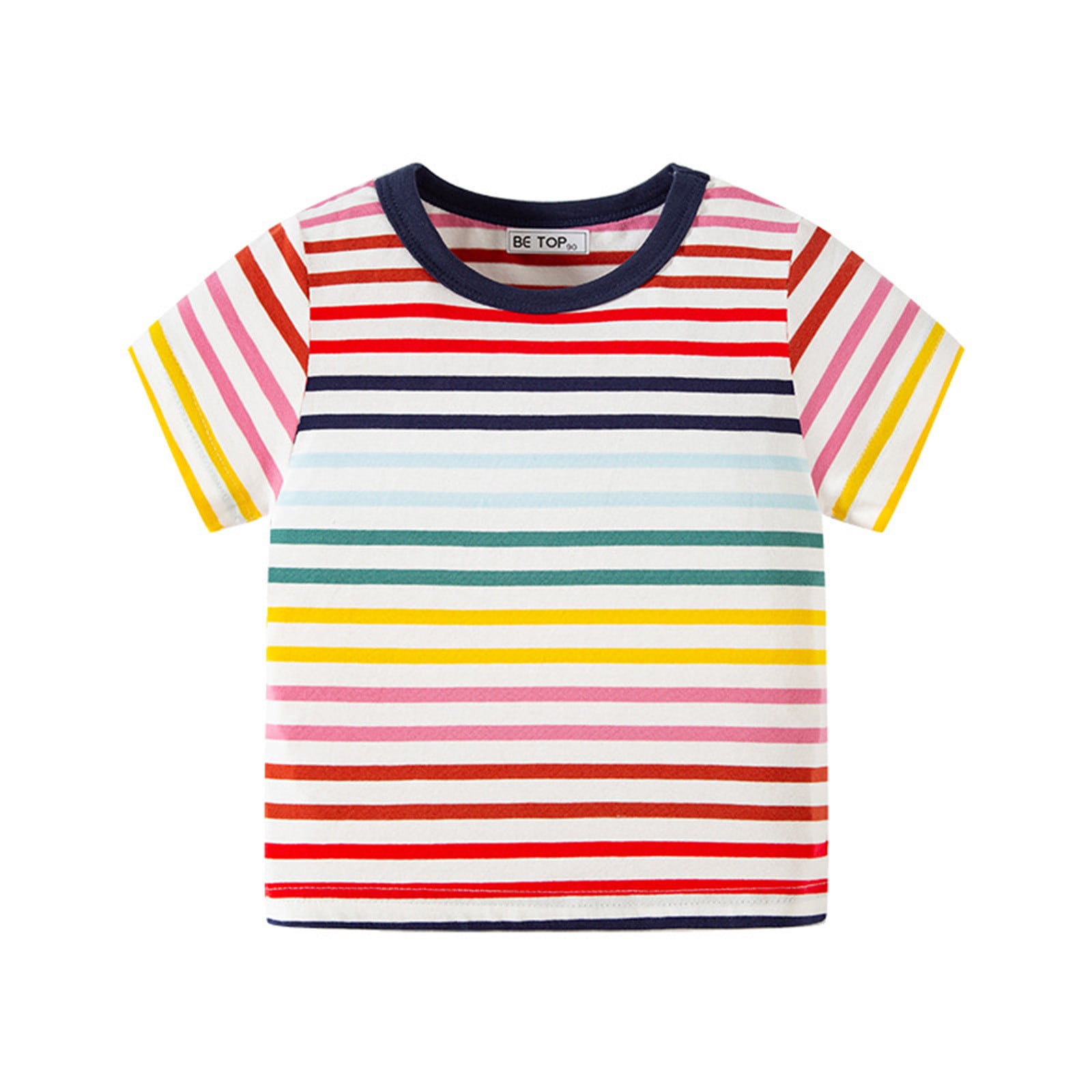【COTCHS】25SS BABY RANBO TEE Posijego Toddler Baby Boy's Shirts Colorful Short Sleeve T