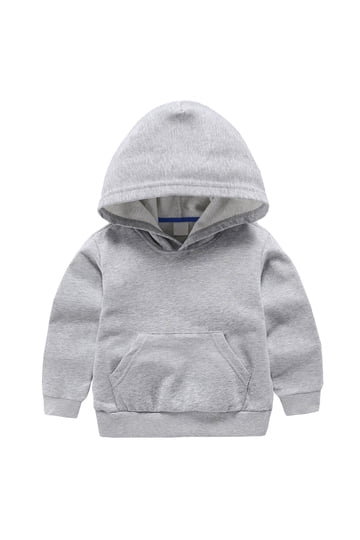 Veste Hoodie Sideout Pour Fille Taille 2T - Polaire Grise à Capuche, EUC