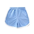 thumbnail image 1 of Posijego Toddler Girls Athletic Shorts Cotton Elastic Waist Running Shorts Summer Causal Beach Shorts, 1 of 3
