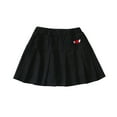 thumbnail image 1 of Posijego Toddler Girls Pleated Skirts Elastic Waist Flared Mini Skirt Little Girl School Uniform Skirt Size 3-9t, 1 of 3