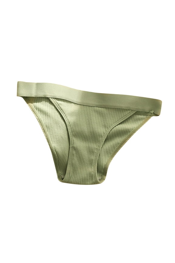 Underwear for Women Cotton Bikini Panties High Cut String Hipster Ladies Breathable Sports Underpants