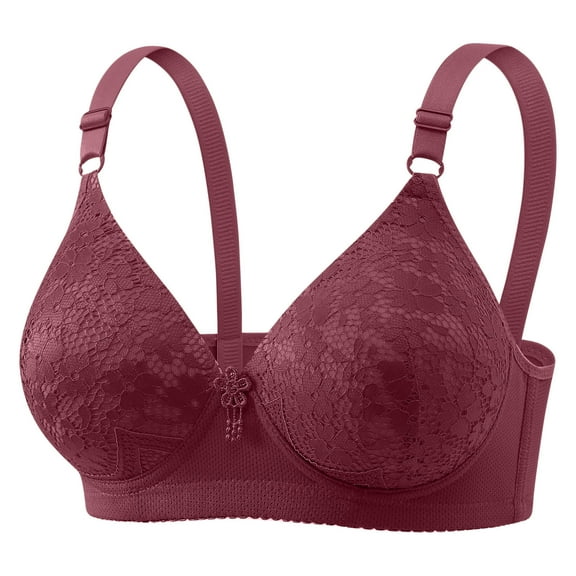 Posijego Wireless Bra for Women Comfortable Soft Push up Everyday Bra for Women Breathable No Underwire Bra