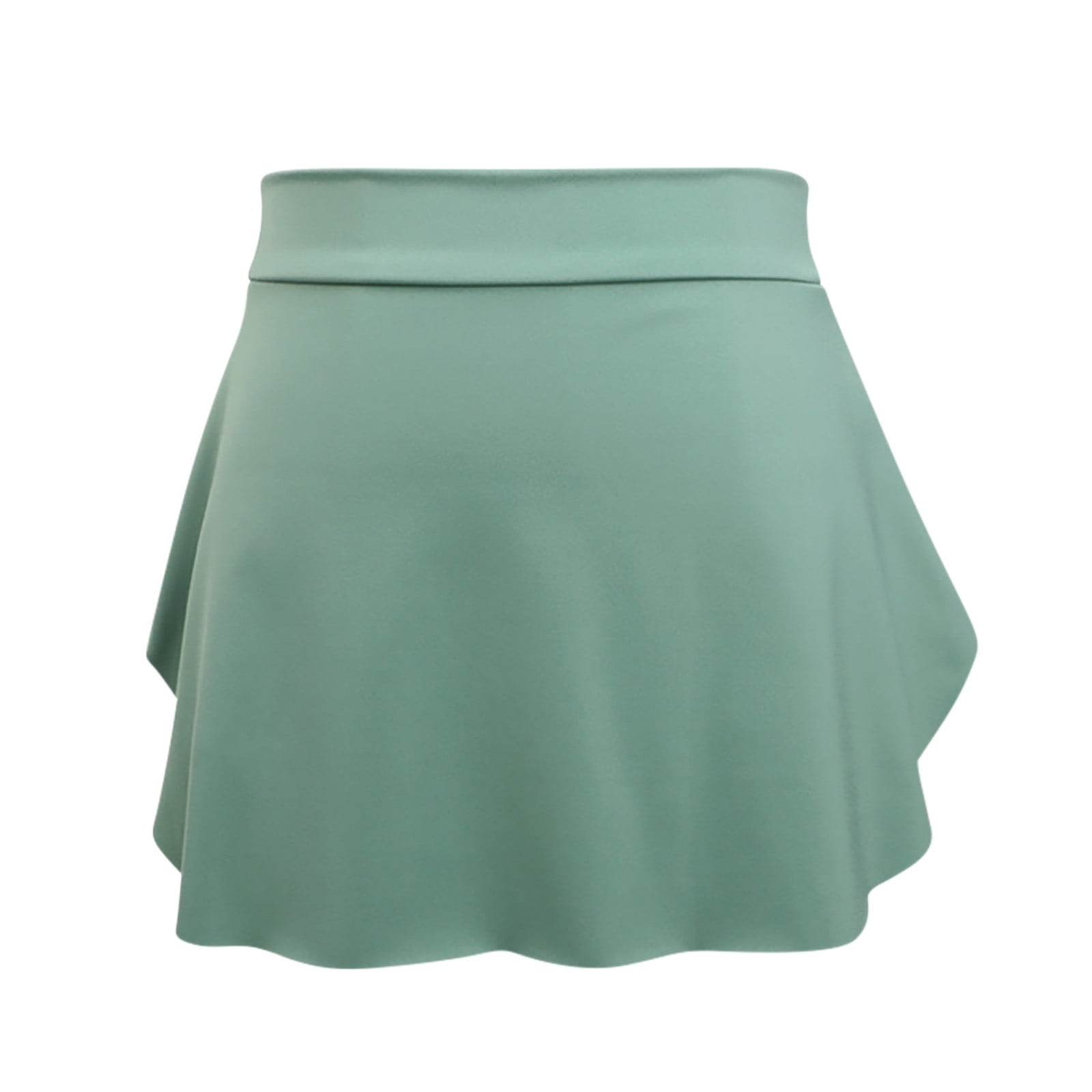 Elastic Waist Mini Active Skirt