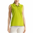 thumbnail image 1 of Posijego Women's Golf Tank Tops Tennis Sleeveless Collar Button Tank Shirts Breathable Activewear Tee Shirt, 1 of 7