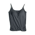 thumbnail image 1 of Posijego Women's Gym Tank Tops Built-In Bras Camisoles Summer Sleeveless Basic Cami Sports Tops for Women, 1 of 3