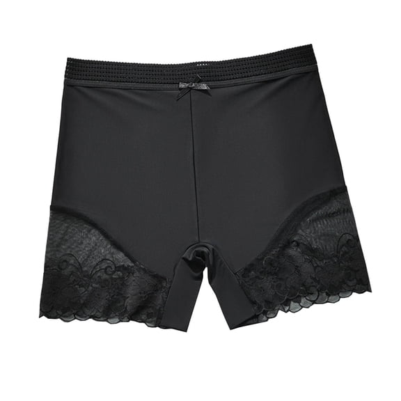 Posijego Women's Lace Boyshorts High Waist Boxer Shorts Seamless Bottom Boy Shorts Underwear Under Dress