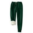 thumbnail image 1 of Posijego Women's Padded Sweatpants Winter Snow Fleece Lined Jogger Pants Warm Sweat Pants with Pockets, 1 of 7