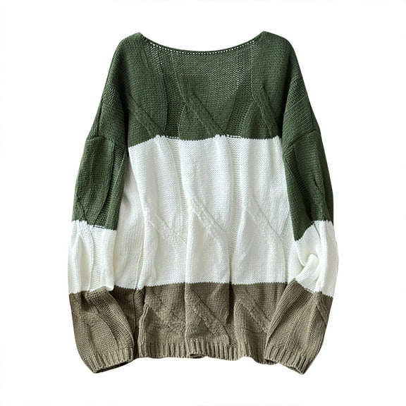 Posijego Women's Plus Size Sweaters V Neck Long Sleeve Knit Pullover Lightweight Sweater Womens Clothes