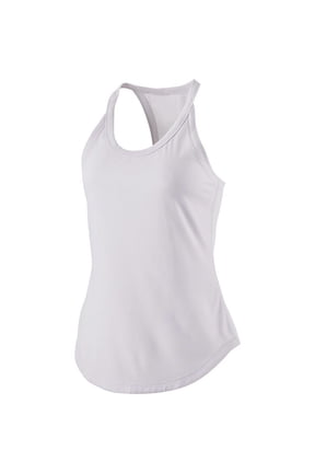 Women's Tank Tops Workout Yoga Shirts Racerback Athletic Gym Running Tank Tee Activewear