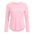thumbnail image 1 of Posijego Women's UPF 50+ Sun Shirts Long Sleeve Sun Protection Tops Quick Dry Lightweight Athletic Workout Running Active Tees, 1 of 5
