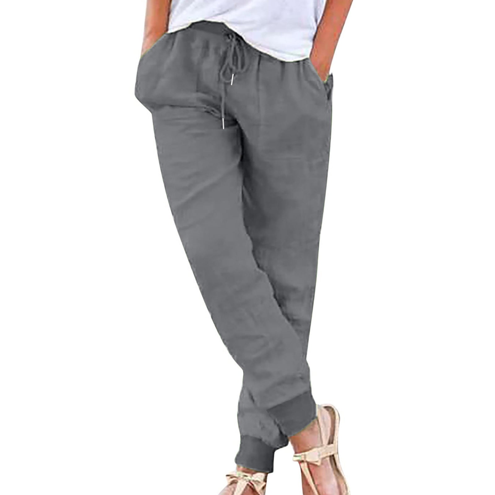 Plus size tapered joggers hotsell