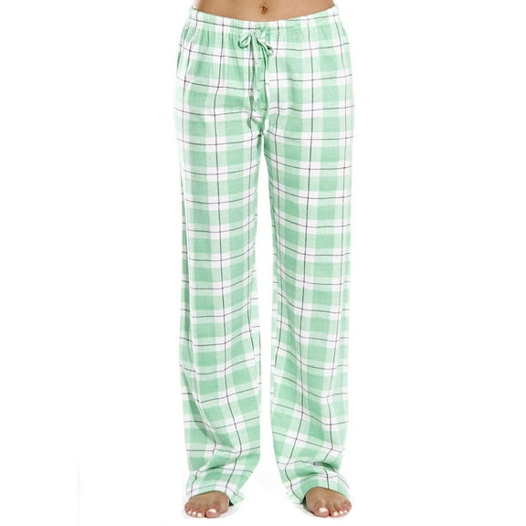 Posijego Womens Plaid Pajama Pants Plus Size Lounge Pants Ladies Drawstring Elastic Waist Pj Sleepwear Pants