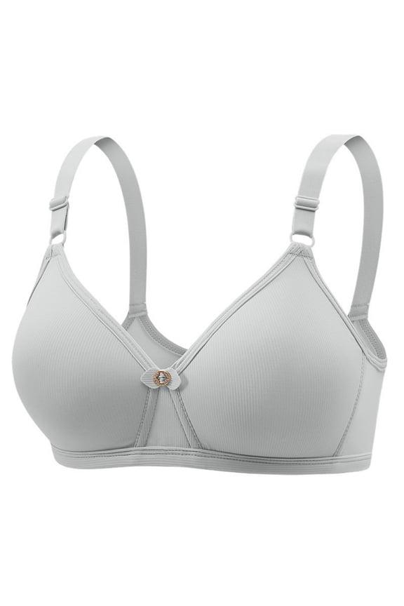 Womens Seamless Bras No Underwire Comfort Everyday Bralettes for Ladies Light Padded Wireless Bras