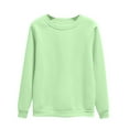 thumbnail image 1 of Posijego Womens Sweatshirts Crewneck Long Sleeve Pullover Sweatshirt Fashion Plus Size Sweat Shirts, 1 of 5