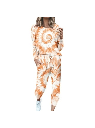 Tie Dye Sweatsuits in Tie Dye Clothing Orange Walmart