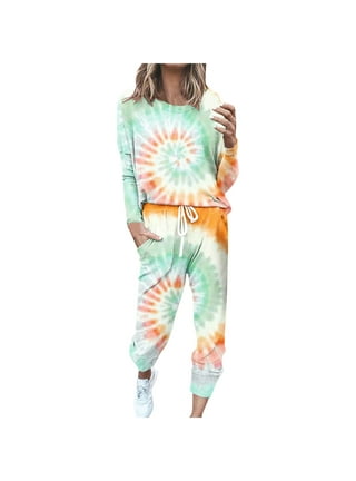 Tie Dye Sweatsuits in Tie Dye Clothing Green Walmart