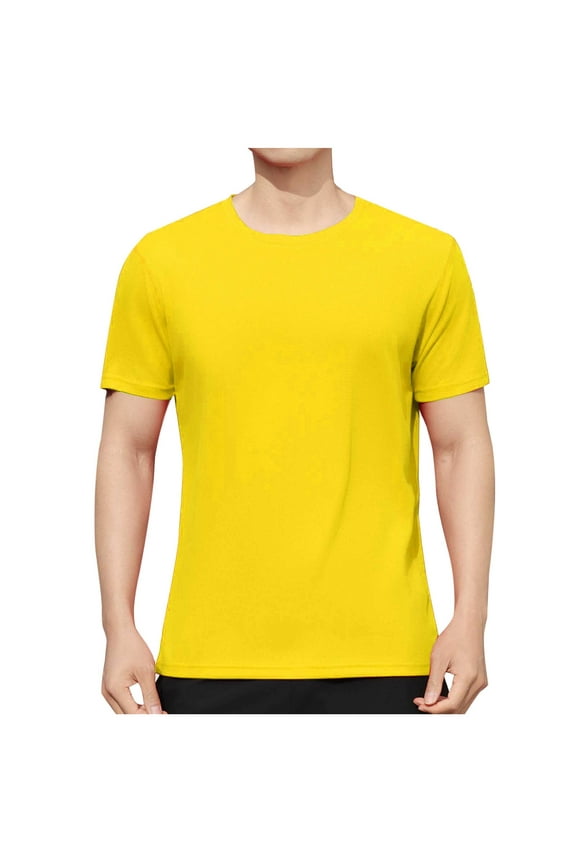 Workout Shirts for Men Big and Tall Athletic T-Shirts Lightweight Breathable Casual Running Tees S-4XL
