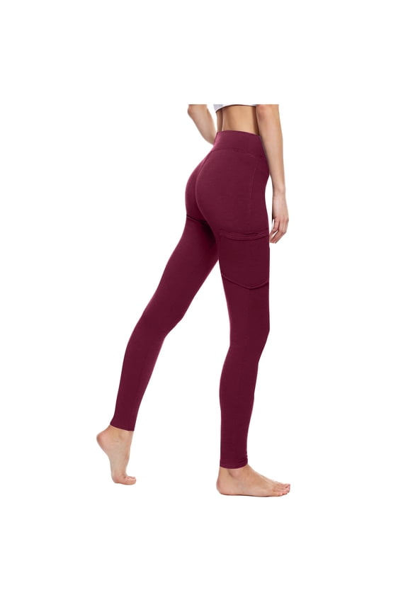 Yoga Pants with Pockets for Women High Waisted Gym Leggings Sport Workout Tight Pants