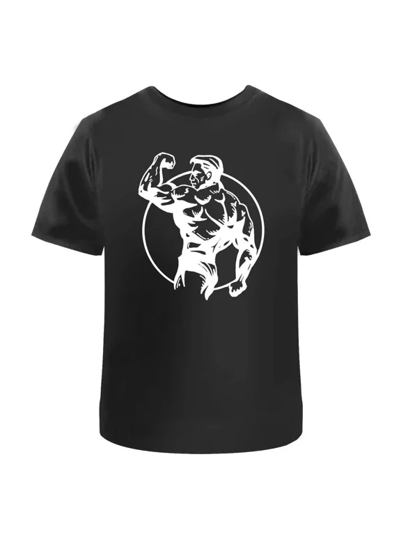 Posing Bodybuilder Unisex T-Shirt - 100% Cotton