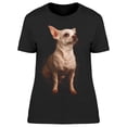 thumbnail image 1 of Posing Chihuahua T-Shirt Women -Image by Shutterstock, Female Large, 1 of 2