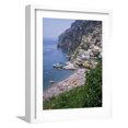 thumbnail image 1 of Art.com Positano, Costiera Amalfitana, Unesco World Heritage Site, Campania, Italy Photographic Print by Roy Rainford, White Frame Wall Art, 17" x 21", 1 of 5