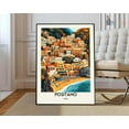 thumbnail image 1 of Positano Print, Positanopositano Poster, Positano Photo, Positano Poster Print, Positano, Positano Amalfi Coast Poster Wall Art, Modern Wall Decor, 12x18 UNFRAMED, 1 of 2