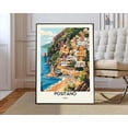 thumbnail image 1 of Positano Print, Positanopositano Poster, Positano Photo, Positano Poster Print, Positano, Positano Amalfi Coast Poster Wall Art, Modern Wall Decor, 8x12 UNFRAMED, 1 of 2