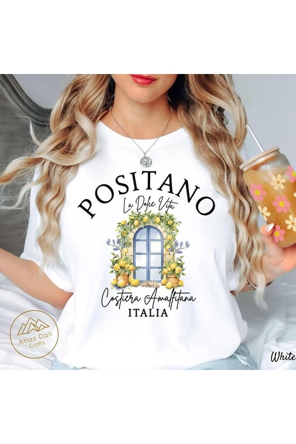 Positano T-S1Hirt, Amai Coast T1EE, Italian VaC1Ation S1ouvenir, S1orrento Lemon S1Hirt, La Dolce Vita T1EE, Costiera Amaitana S1Hirt, Italy