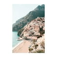 thumbnail image 1 of Positano View Print Wall Art, Modern Wall Decor For Living Room Bedroom, 12x18 UNFRAMED, 1 of 2