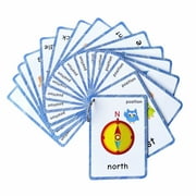 Position Prepositions Flash Cards | Learning Toys Flashcards for Children Pre-K, Toddlers and Kids.36Pcs/Set