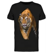 Positioned Bengal Tiger T-Shirt Men -Image by Shutterstock, Male Medium