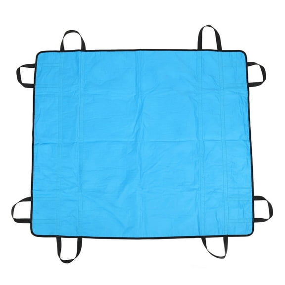 Positioning Bed Pad 46.5 x 39.4in Reusable Waterproof Portable Transfer Blanket with Handles for Easy Lift & Transfer Double Sided Nylon Fabric Transfer Pad for Patients Hemiplegic Patients