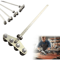 Positioning Calipers for Precise Measurements & Easy Wood Cutting, Stainless Steel Precision Cutting Guide, Adjustable Precision Caliper Guide Furniture Making Four axis 500mm