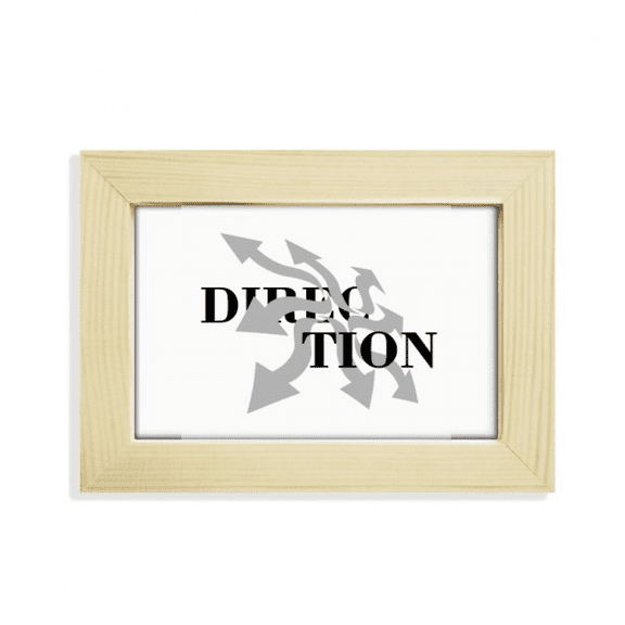 Positioning Direction Indication Path Desktop Decorate Photo Frame Picture Art Painting 5x7 inch