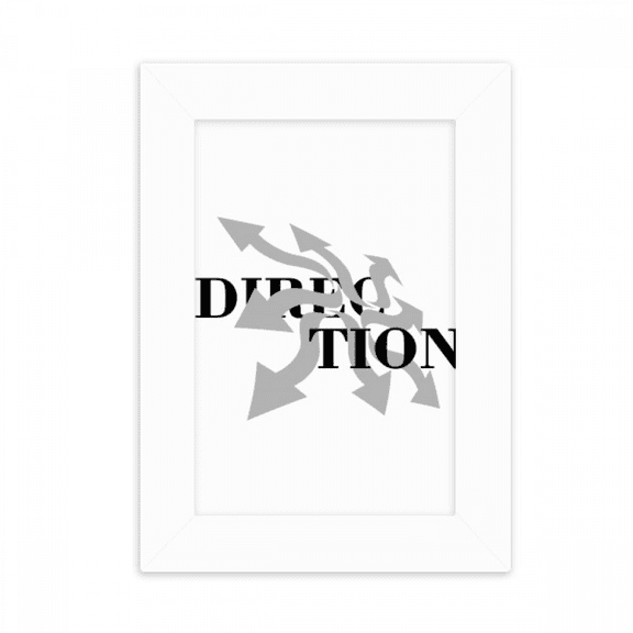 Positioning Direction Indication Path Desktop Photo Frame Picture Display Decoration Art Painting