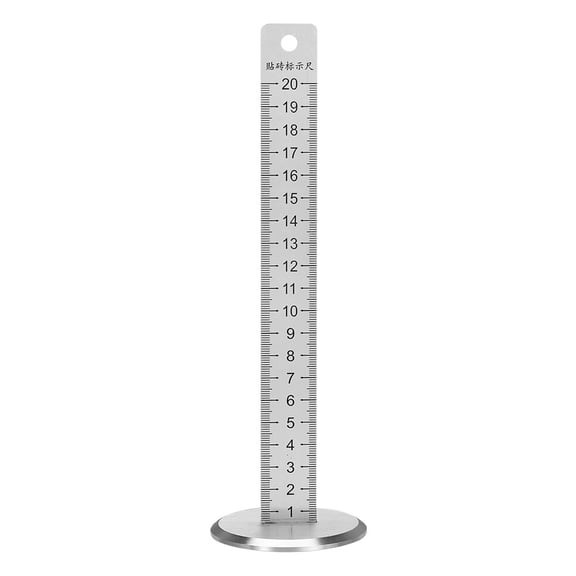 Positioning Horizontal Ruler Ceramic Tile Lay Floor Tile Tool Metal Artifact Leveling Positioning Ruler