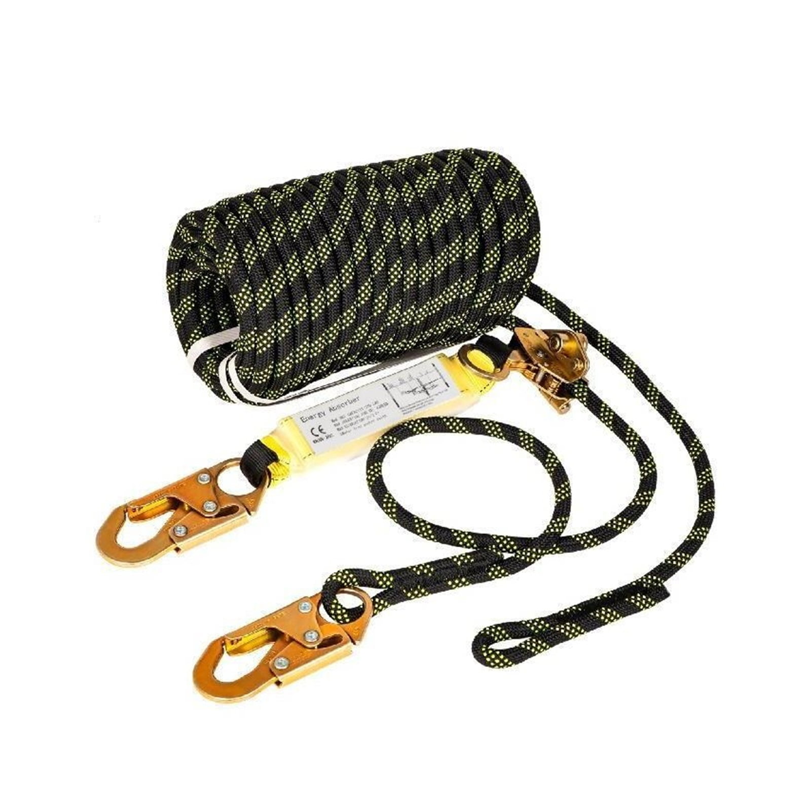Positioning Lanyard Adjustable Rope Lanyard For Arborist Climbing
