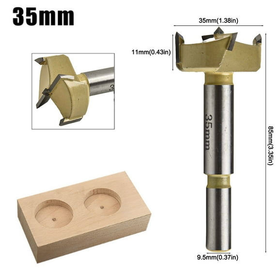 Positioning Woodworking Hole Opener Hand Drill Wood Board Expansion Drill Hinge