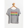 thumbnail image 1 of Positive Affirmations - Good Times Graphic Tee, 1 of 2