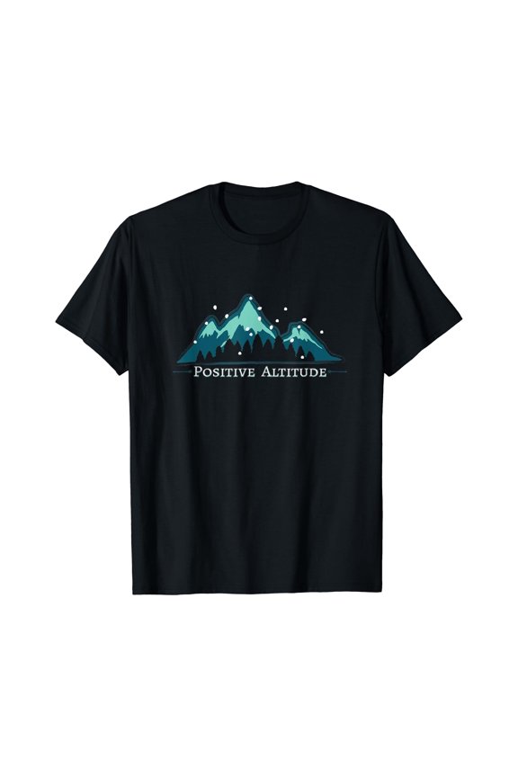 Positive Altitude Mountain Climbing T-Shirt