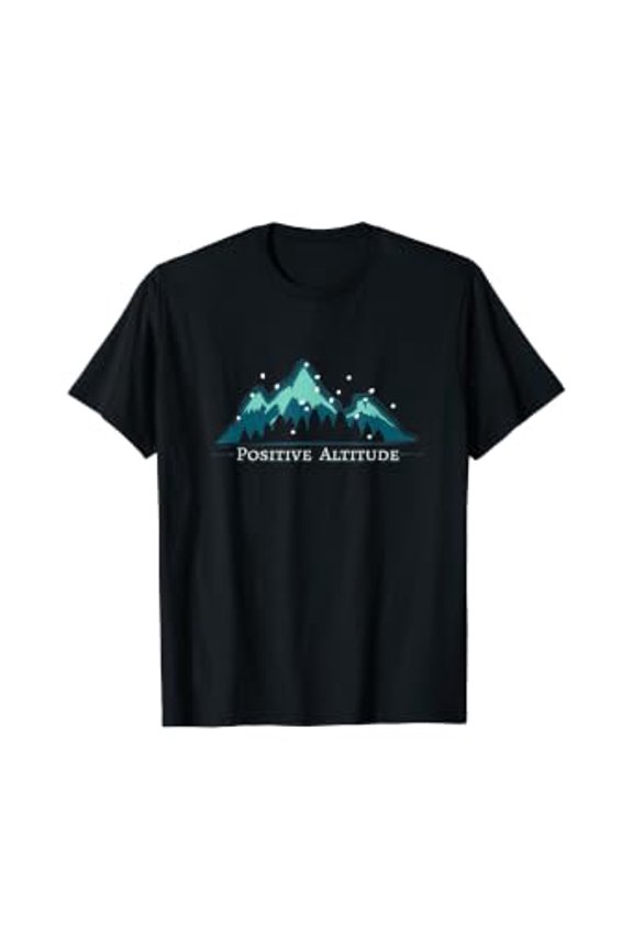 Positive Altitude Mountain Climbing T-Shirt