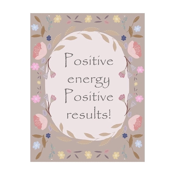 Positive Border Poster Print by Leah Straatsma (24 x 36) # LSRC031A2