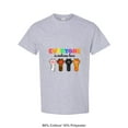thumbnail image 1 of Positive Classroom Message Everyone Is Welcome Here Kindness Unisex T-Shirt, up to size 5XL, 1 of 2