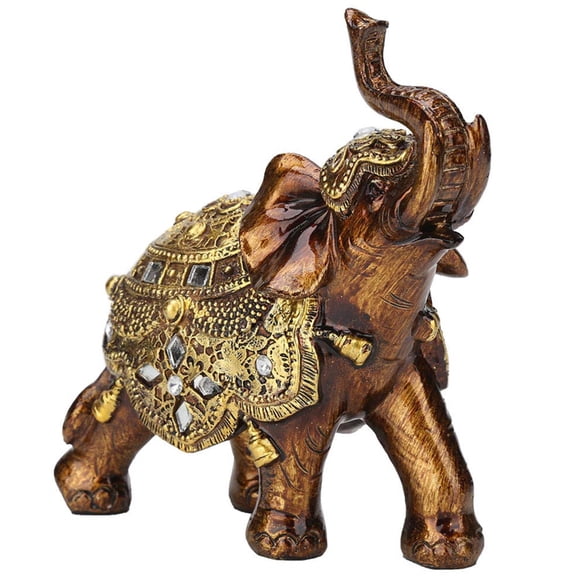 Positive Energy Good Luck Showpiece Handmade Elephant Figurine Elephant Statue