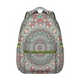 thumbnail image 1 of Positive Mantra Print Backpack - Sturdy Waterproof Daypack for Students & Professionals, Ergonomic Design, Unique Gift for 2024, 1 of 6