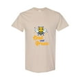 thumbnail image 1 of Positive Message Bee Kind And Brave Yellow Jacket Graphic Unisex T-Shirt, up to size 5XL, 1 of 2