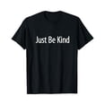 thumbnail image 1 of Positive Message Black T-Shirt for Spreading Kindness and Good Vibes, 1 of 5