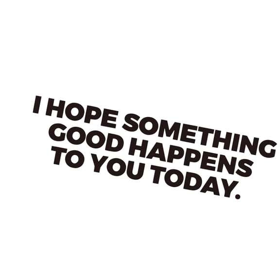 Positive Message Car Decal Sunproof Waterproof Fast On Application Motivational Sticker for Auto Exterior Decors