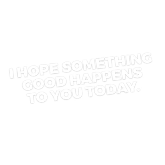 Positive Message Car Decal Sunproof Waterproof Fast On Application Motivational Sticker for Auto Exterior Decors