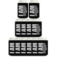 thumbnail image 1 of Positive Motivational Quotes Accessory I Am Black Proud Educated Brilliant Powerful Worthy 12-Pack Can Coolers Coolies, 1 of 8